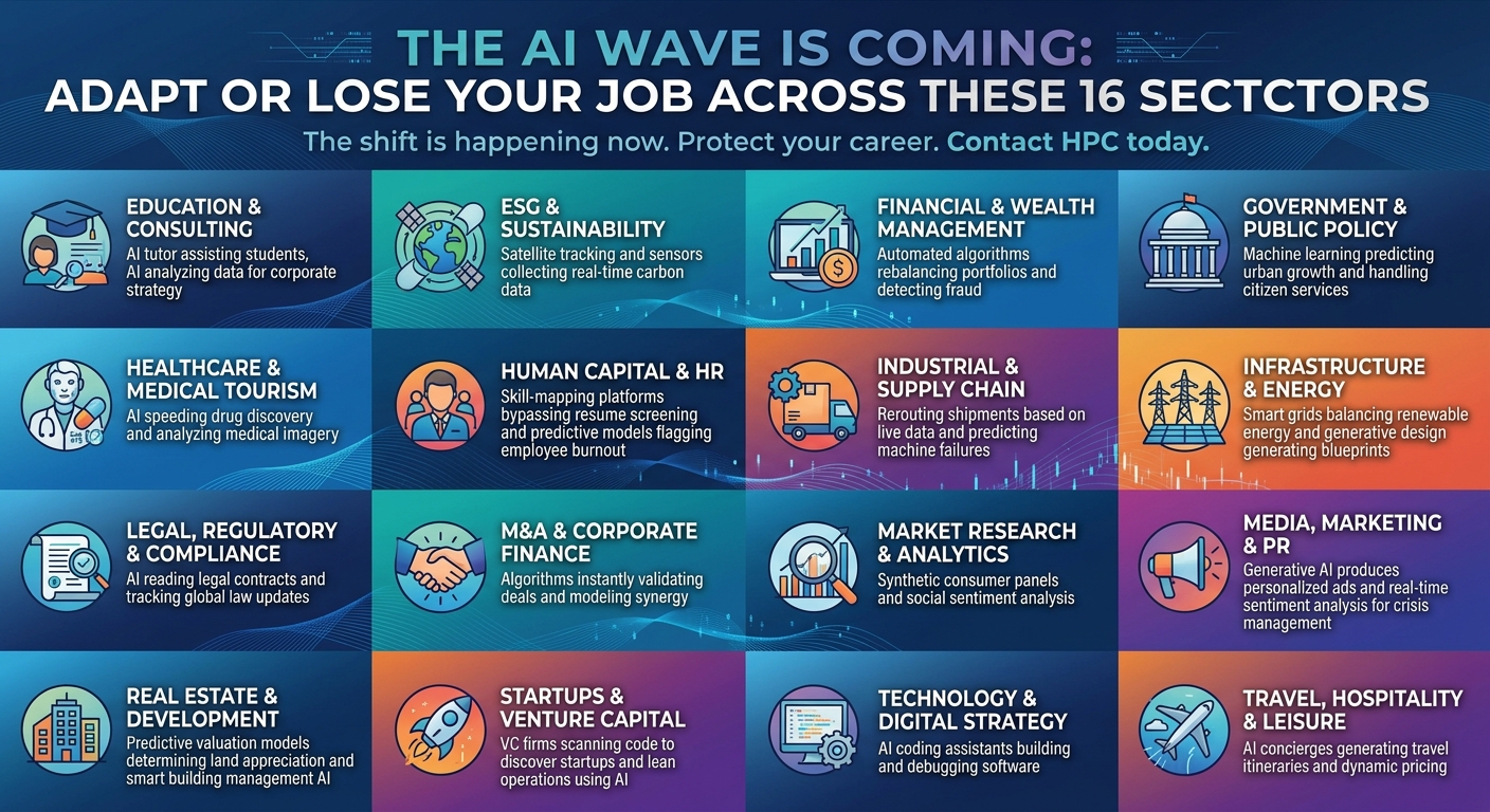 The AI Wave is Coming Australia: Adapt or Lose Your Job Across These 16 Sectors